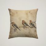 Glorious Birds Cushion - Chaffinches