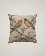 Glorious Birds Cushion - Red Crossbill