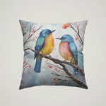 Birds in the Rain Cushion #5