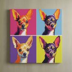 Pop Art Dog - Chihuahua Canvas Art