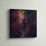Surreal Animal Ostrich Canvas Art