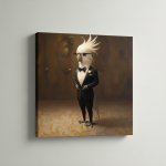Surreal Animal Cockatoo Canvas Art