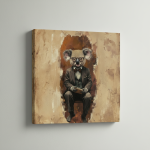 Surreal Animal Koala Canvas Art
