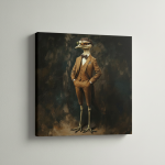 Surreal Animal Emu Canvas Art