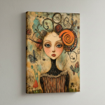 Whimsy Harmonic Canvas Art #1