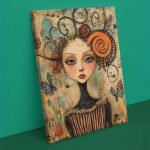 Whimsy Harmonic Canvas Art #1 - Image 2