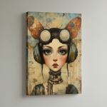 Whimsy Harmonic Canvas Art #4