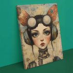 Whimsy Harmonic Canvas Art #4 - Image 2