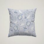 Beauty & Romance Cushion - Seahorses, Cameo, Fans