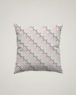 Geometric Sweet Chic - Pink & Black Crosshatch